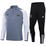 23/24 Inter Miami C.F. Grey Soccer Training Suit Mens