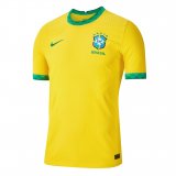 2021 Brazil Home Soccer Jersey Man