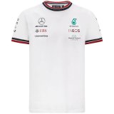 Mercedes AMG Petronas 2021 White F1 Team T - Shirt Man