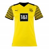 21/22 Borussia Dortmund Home Womens Soccer Jersey