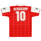 (Retro Bergkamp #10) 1994 Arsenal Home Soccer Jersey Mens