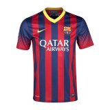 (Retro) 2013-2014 Barcelona Home Soccer Jersey Mens