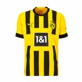 (Player Version) 22/23 Borussia Dortmund Home Soccer Jersey Mens