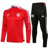 21/22 Bayern Munich Red Soccer Training Suit Mens