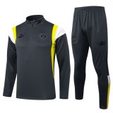 23/24 Borussia Dortmund Grey Soccer Training Suit Mens