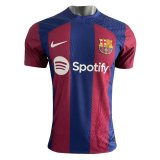 (Player Version) 23/24 Barcelona Home Soccer Jersey Mens