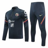 20/21 Club America Navy Men Soccer Training Suit