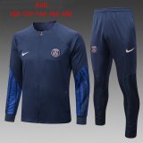 22/23 PSG Royal Soccer Training Suit Jacket + Pants Kids