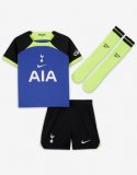 22-23 Tottenham Hotspur Away Soccer Jersey + Shorts + Socks Kids