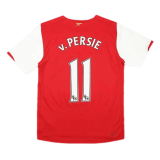 (Retro v.Persie #11) 2006/2007 Arsenal Home Soccer Jersey Mens