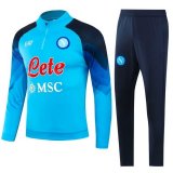 23/24 Napoli Blue Soccer Training Suit Mens