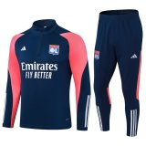 23/24 Olympique Lyonnais Royal Soccer Training Suit Mens