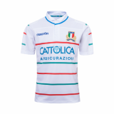 19/20 Italy Away White Rugby Man Soccer Jersey