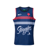 20/21 France Blue Rugby Man Soccer Tank Jersey