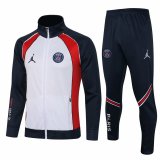 21/22 PSG x Jordan Navy Soccer Training Suit Jacket + Pants Mens