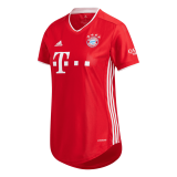 2020-21 Bayern Munich Home Red Womens Soccer Jersey