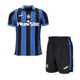 21/22 Atalanta B.C. Home Kids Soccer Kit Jersey + Short