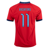 (Rashford #11) 2022 England Away Soccer Jersey Mens