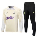 22/23 Tottenham Hotspur Cream Soccer Training Suit Mens