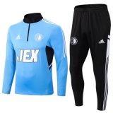 22/23 Feyenoord Light Blue Soccer Training Suit Mens