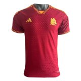 (Player Version) 23/24 Roma Home Soccer Jersey Mens