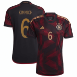 (Kimmich #6) 2022 Germany Away Soccer Jersey Mens