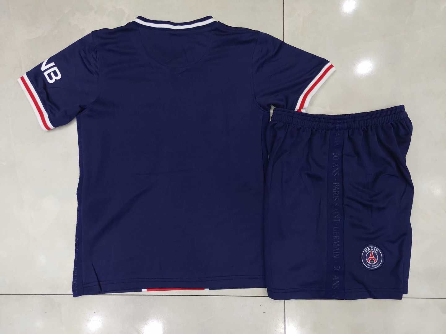 2020-21 PSG Home Navy Youth Soccer Jersey+Short | Culb ...