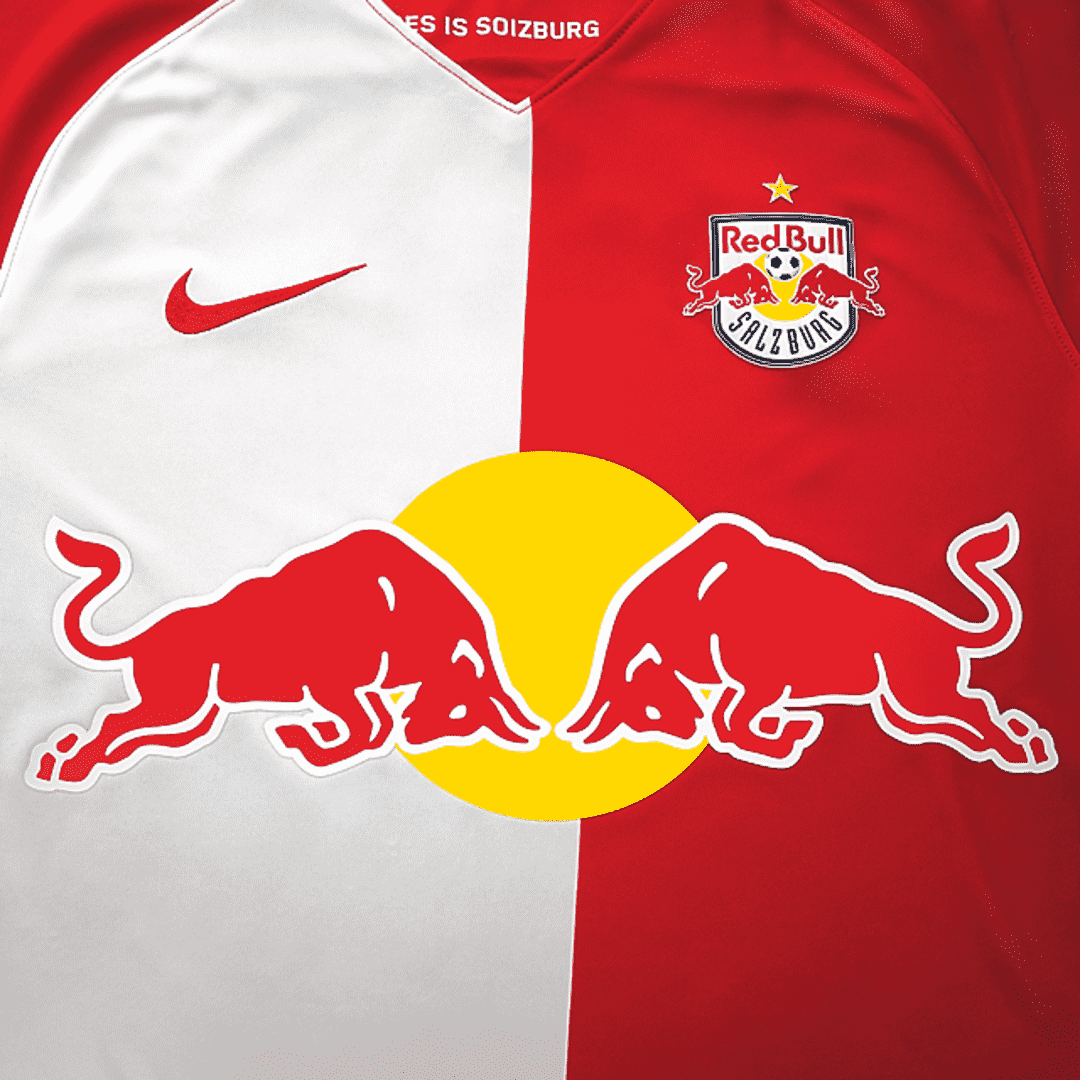 20/21 Red Bull Salzburg Home Red&White Man Soccer Jersey