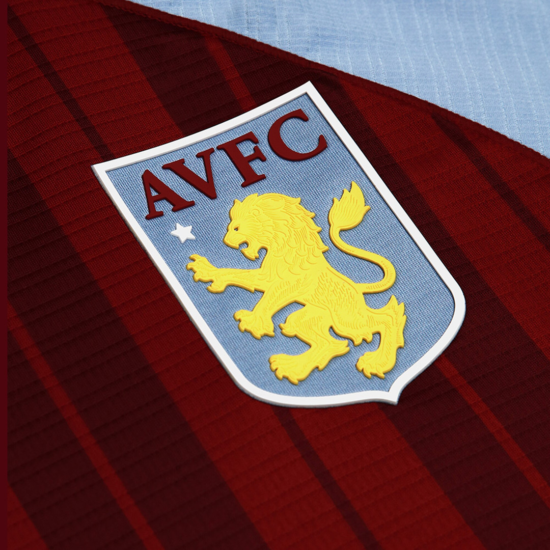 21/22 Aston Villa Home Mens Soccer Jersey