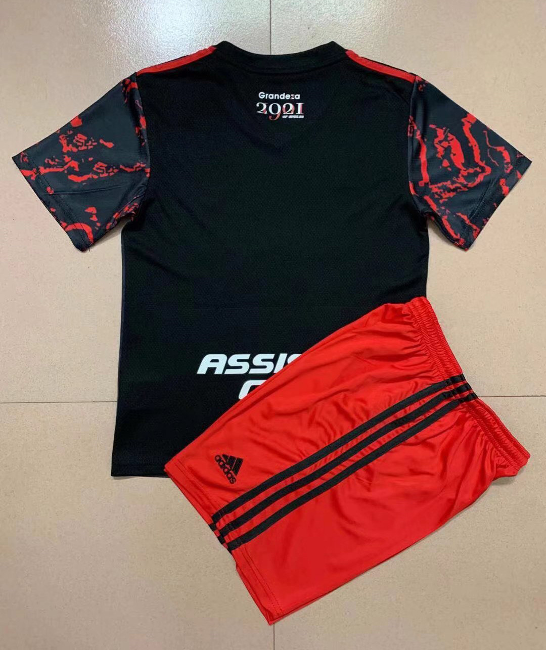 21/22 River Plate Away Kids Soccer Kit (Jersey + Short)