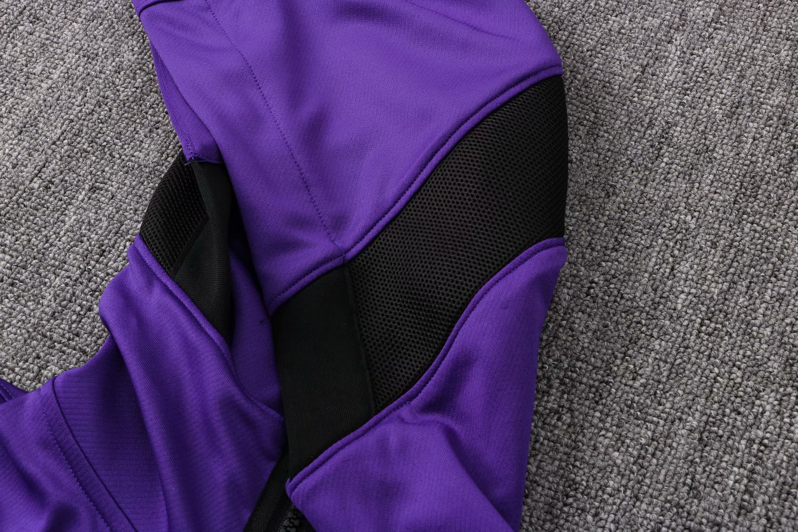 21/22 LA Lakers Hoodie Purple Soccer Training Suit Jacket + Pants Mens