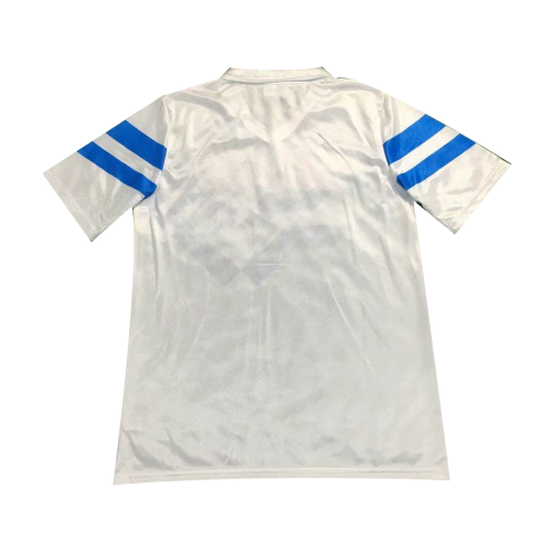 88/89 Napoli Away White Retro Man Soccer Jersey