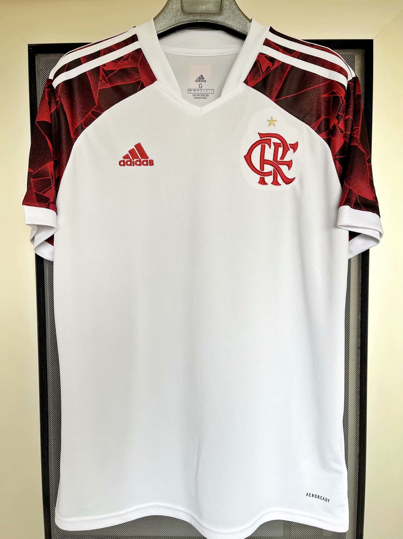 21/22 Flamengo Away Mens Soccer Jersey