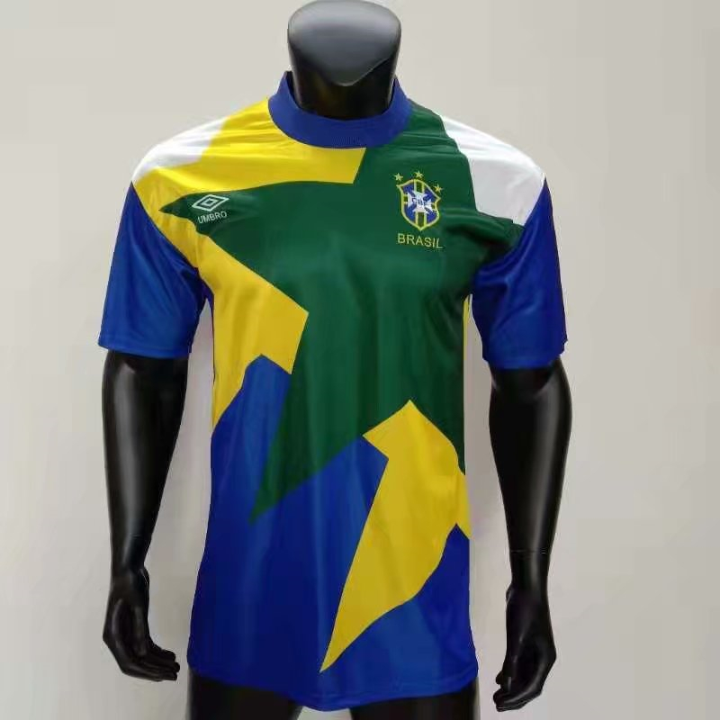 1991-1994 Brazil Retro Away Mens Soccer Jersey, Cheap Retro Jersey ...
