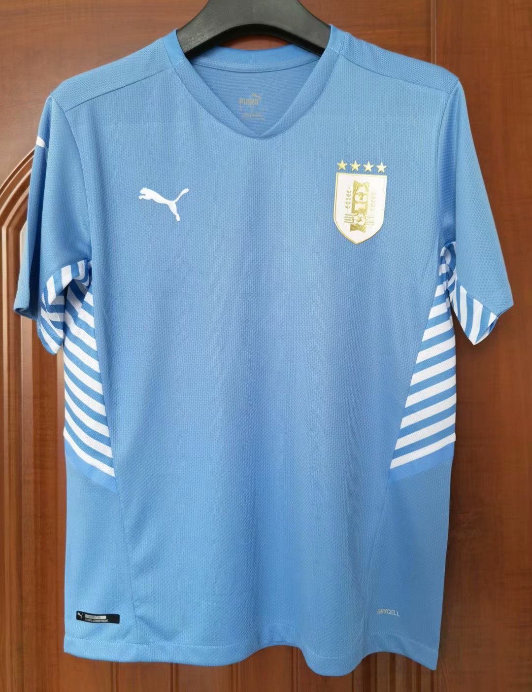 2021 Uruguay Home Soccer Jersey Mens