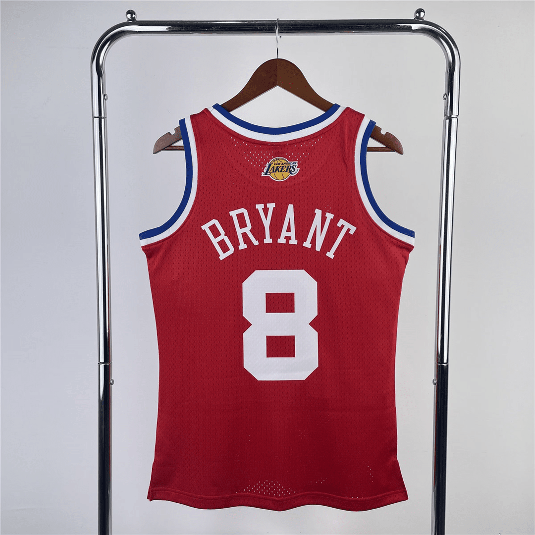 (BRYANT - 8) 2003 Western Conference Mitchell & Ness Red All-Star Game Swingman Jersey Mens