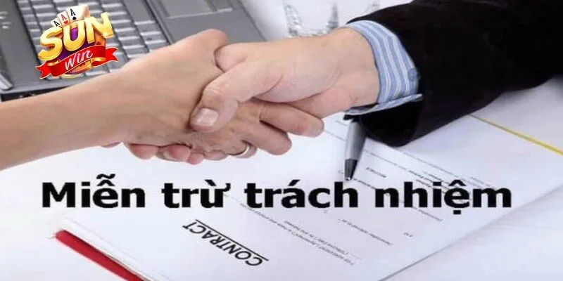 Miễn Trừ Trách Nhiệm Sunwin - Nội Dung Quy Định Mới 2 Sunwin Miễn trừ khi cược thủ truy cập vào trang web giả mạo