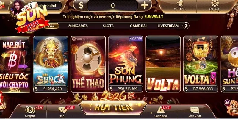 Trước tiên anh em cần truy cập vào trang chủ hệ thống 