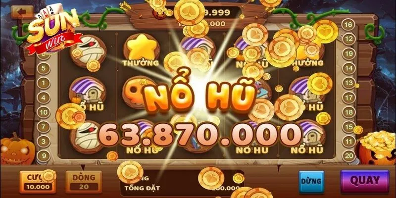 Nổ hũ Sunwin là sảnh game quay hũ đổi thưởng xanh chín 2026
